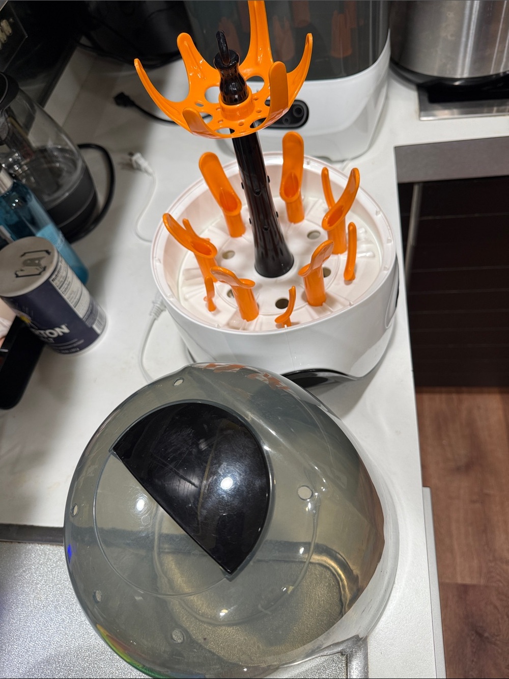 Baby Brezza Orange & White Bottle Sanitizer - Picture 4 of 4